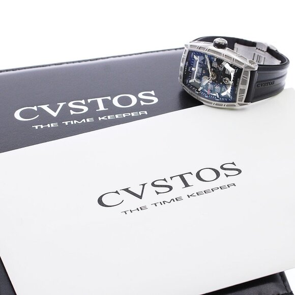 CVSTOS Other - CVSTOS Challenge Jetliner CVT-JET-SL Date skeleton Dial Automatic Men&#039;s_883